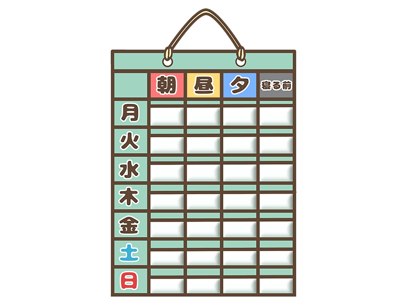 お薬カレンダー