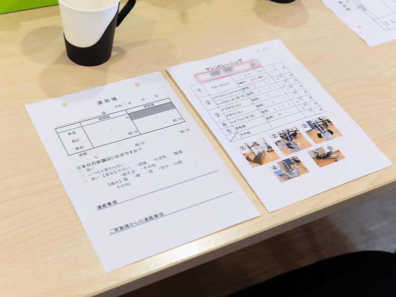 理学療法士と歯科衛生士による専門的なサポート