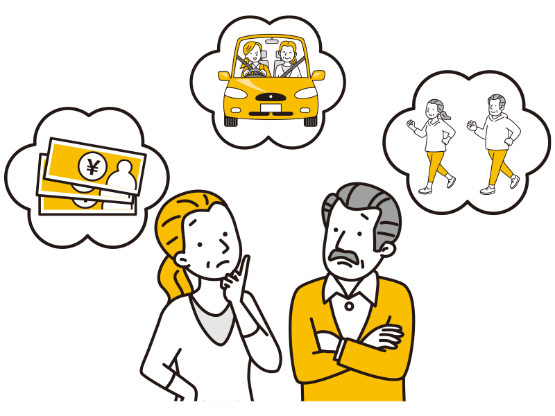 健康・趣味・お金をバランスよく考える
