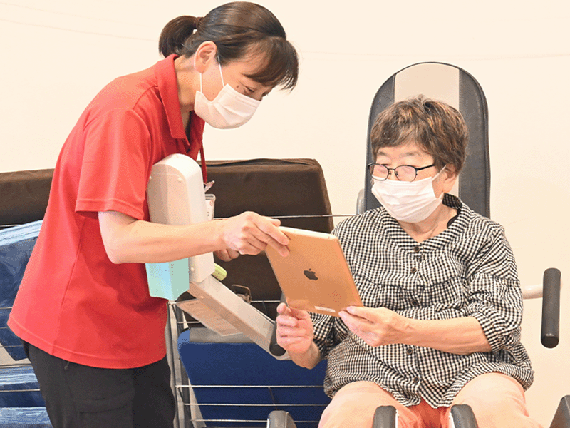 ご利用者さまとの会話